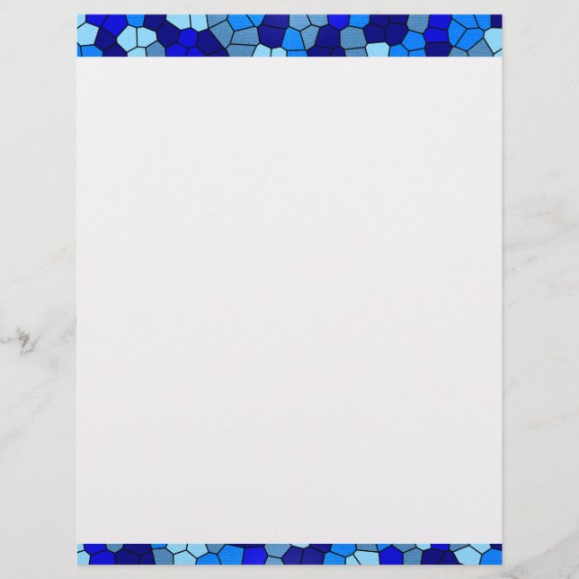 Tons de verre de couleur bleue par Shirley Taylor (Devant)