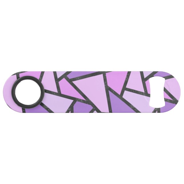 Tons du motif en vitrail lilas (Devant (Horizontal))