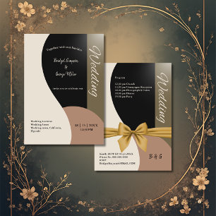 tons terre simple boho chic mariage