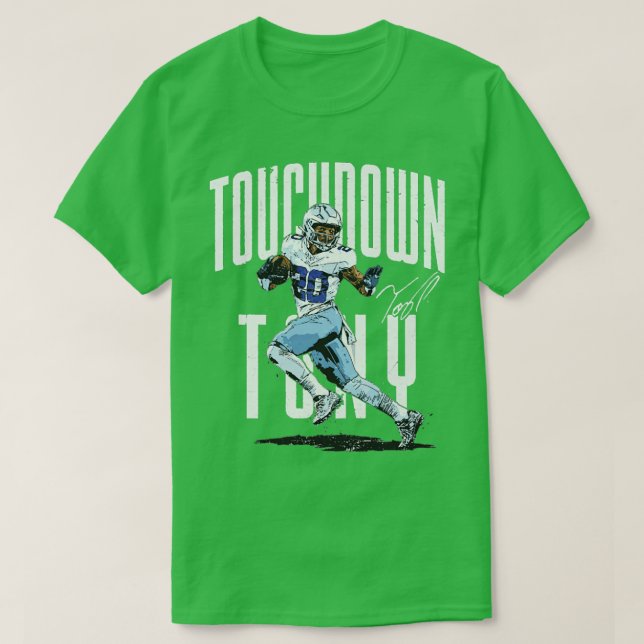 Tony Pollard Dallas Touchdown Tony TShirt (Design devant)
