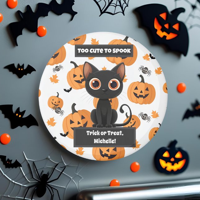 Too Cute to Spook – Custom Halloween Magnet (Créateur téléchargé)