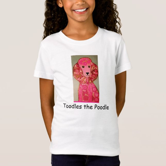 Toodles le T-shirt de caniche (Devant)