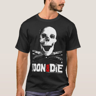 "Toon ou meurent" T-shirt gris