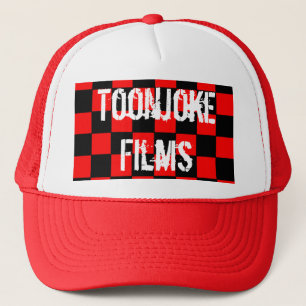 Toonjoke filme le casquette de Foncé-Damier