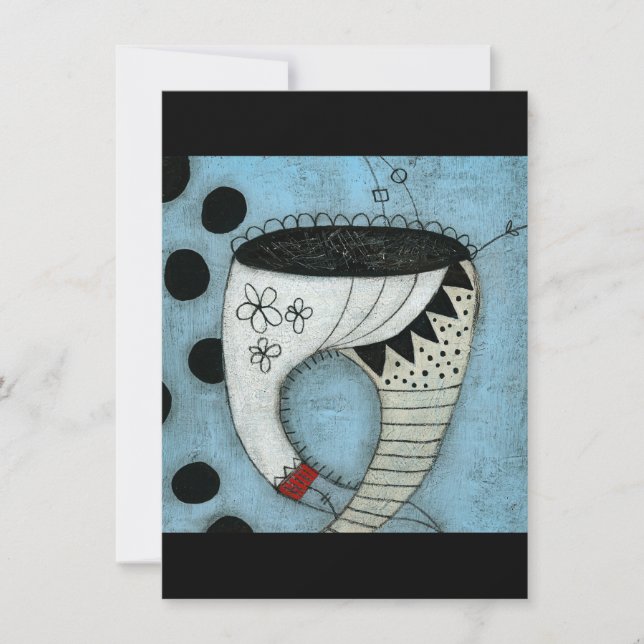 Tooth A Nice Pantalon Carte de voeux (Devant)