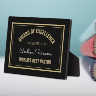 Top Cadeau ! Plaque Best Pastor
