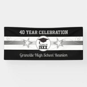 Top Choice ! Bannière de réunion de classe 40 ans
