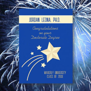 Top Choice ! Carte de diplôme de doctorat (doctora