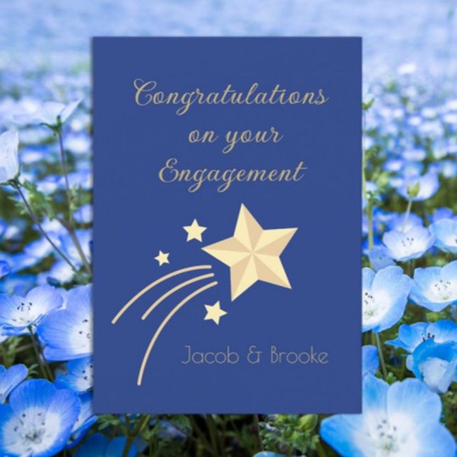 Top Choice ! Carte Fiançailles personnalisée (Créateur téléchargé)