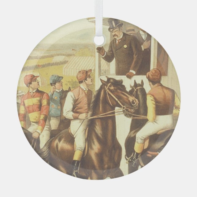 TOP Derby Jour Ornement en verre (Recto)