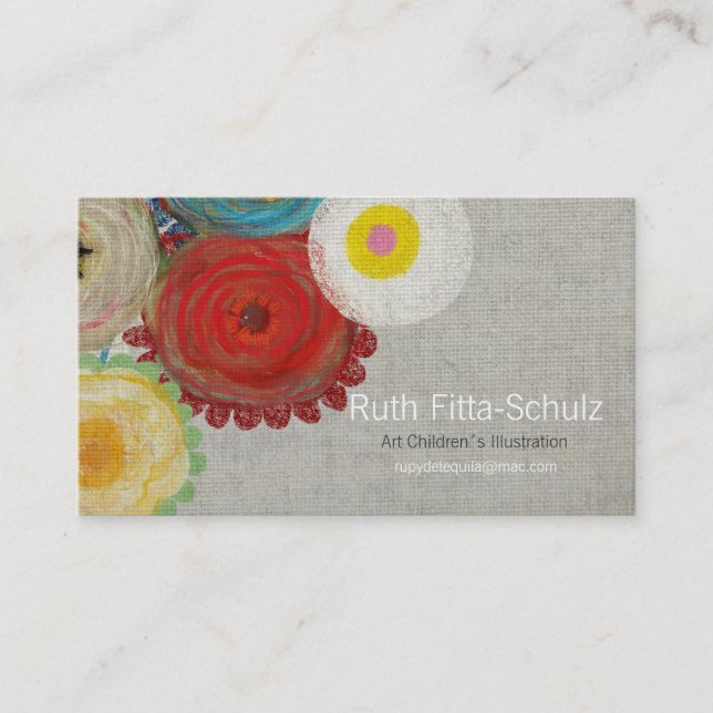Top Flowers carte de visite 2013 (Devant)