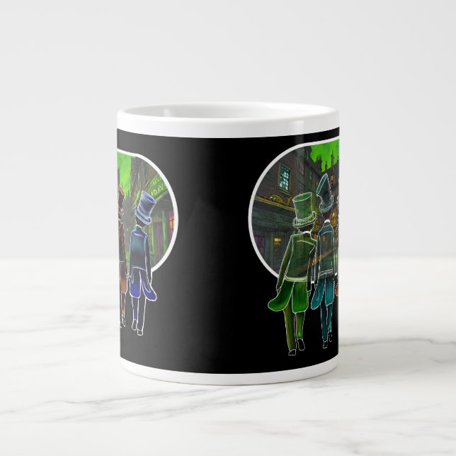 Top hat design Mug (Devant)