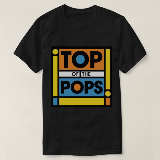 Top of the Pops - T-shirt Vintage classique (Design devant)