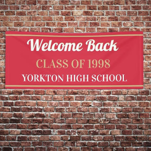 Top Pick ! Bannière Réunion de classe PERSONNALISÉ