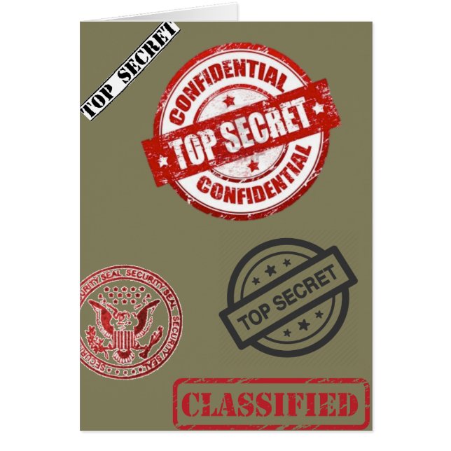 Top Secret Classifié (Devant)