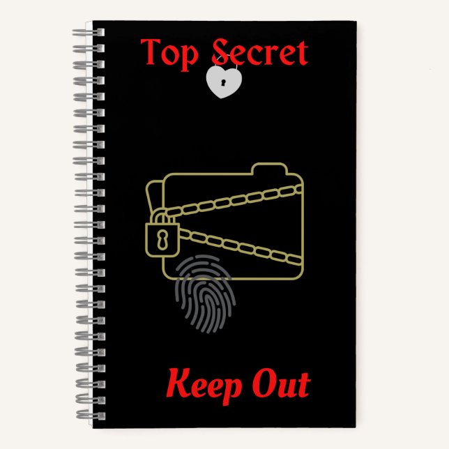 Top Secret Conserver le Carnet (Recto)
