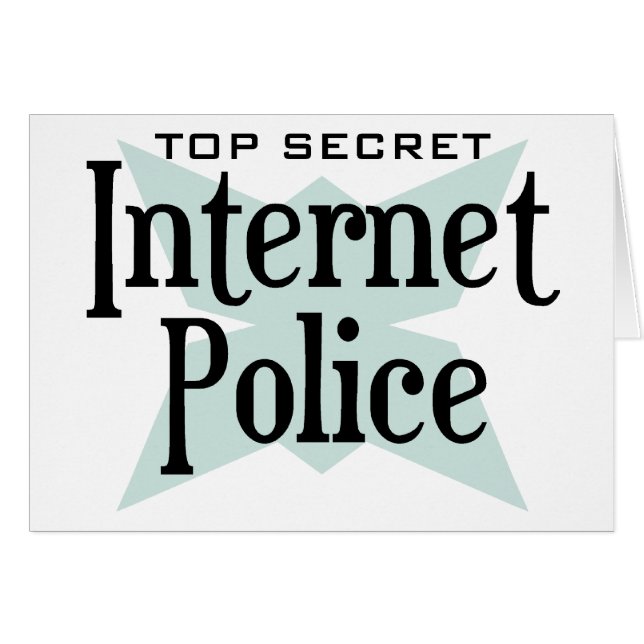 Top Secret Internet Police (Devant horizontal)