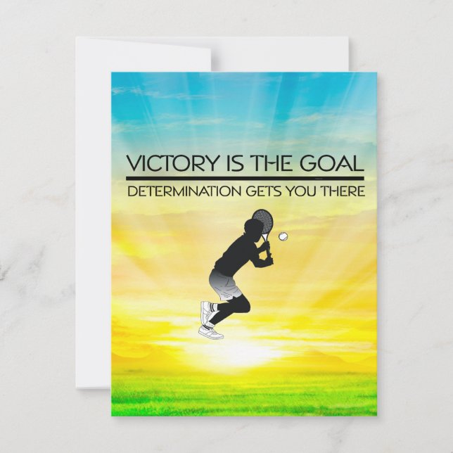 TOP Tennis Victory Slogan (Devant)