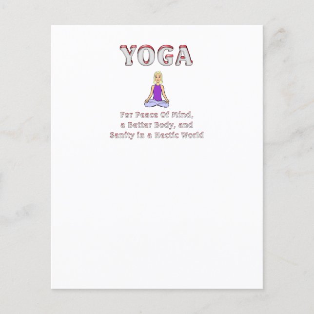 TOP Yoga Slogan (Devant)