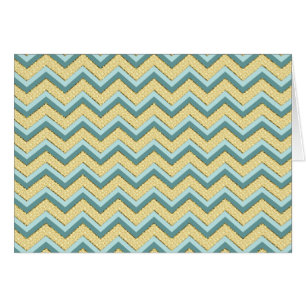 Topaz Parties scintillant Chevron Motif