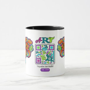 Topeka Art Guild QR Code Mug