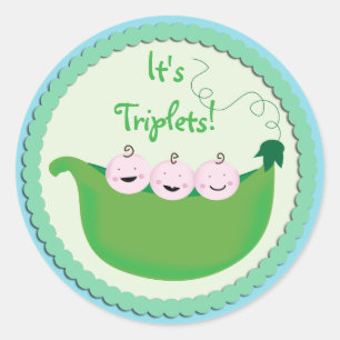 Topers et autocollants Triplet Cupcake