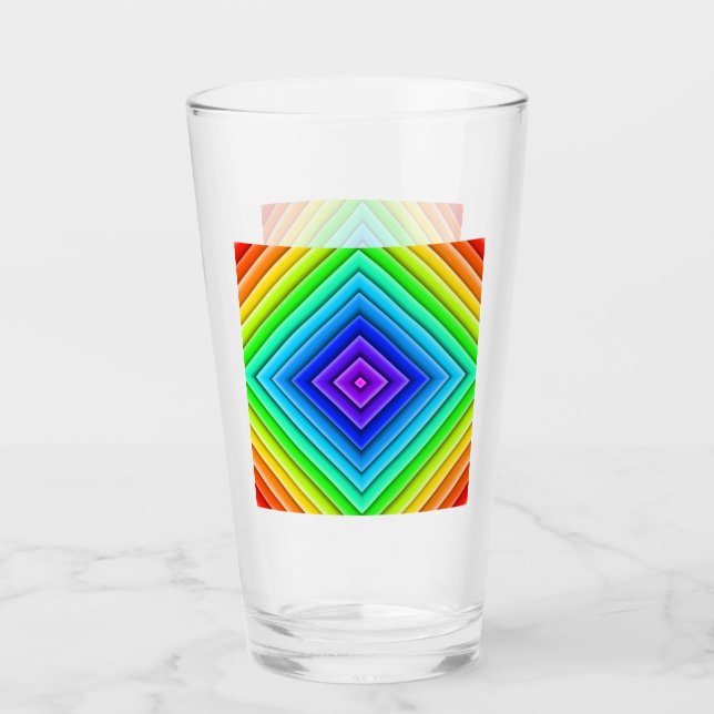 Topographie géométrique - Coupe en verre (Devant)