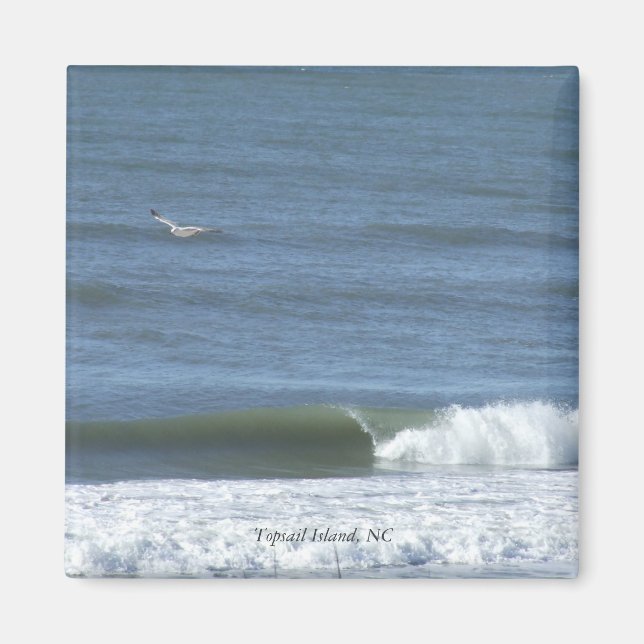 Topsail Island, NC Magnet (Devant)