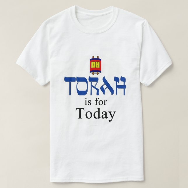 Torah est pour les t-shirts d'aujourd'hui (Design devant)