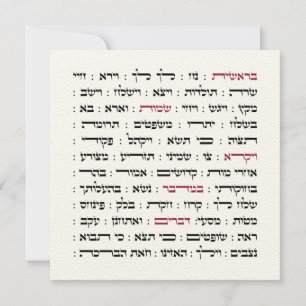 Torah Parshiot Parshas Weekly Readings