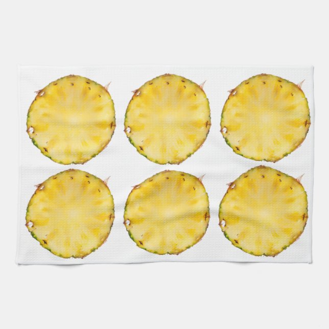 Torchon à thé - Tranche d'ananas (Horizontal)