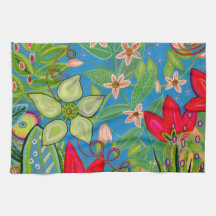 Torchon bleu ciel jour