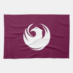Torchon de cuisine avec drapeau de Phoenix, Arizon