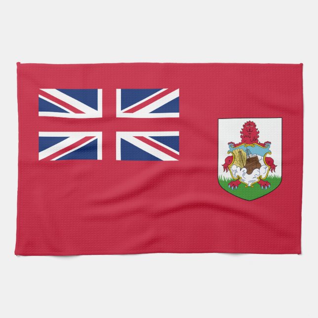 Torchon de cuisine avec drapeau patriotique des Be (Horizontal)