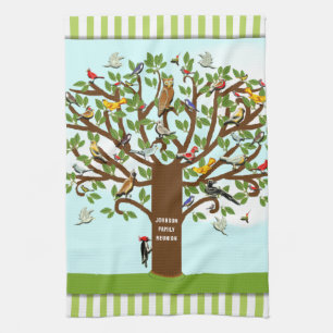 Torchon de cuisine décor de réunion de famille