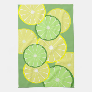 Torchon de cuisine en citrons et limes Cadeau