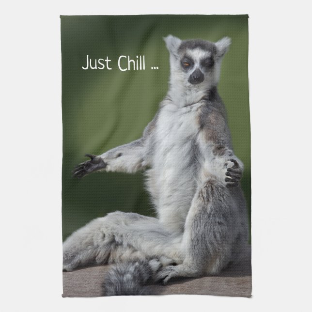 Torchon de cuisine Just Chill (Vertical)