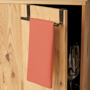 Torchon de cuisine orange choquant
