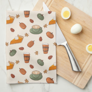 Torchon de cuisine pour la fête d'Action de grâce