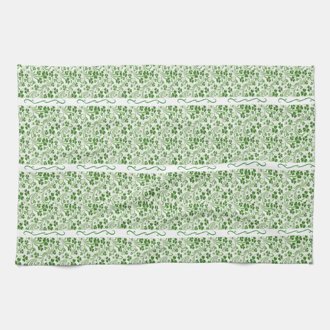 Torchon de cuisine pour la Saint-Patrick (Horizontal)