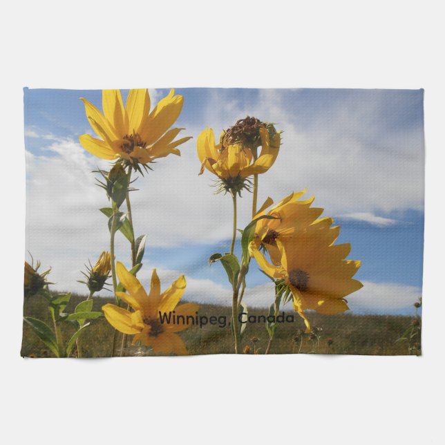 Torchon de cuisine Prairie Sunset  (Horizontal)