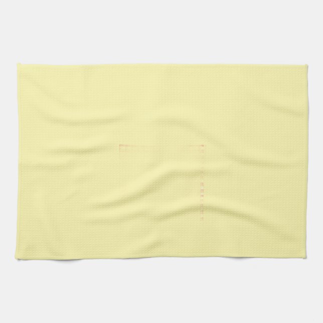 Torchon de cuisine uni (Horizontal)