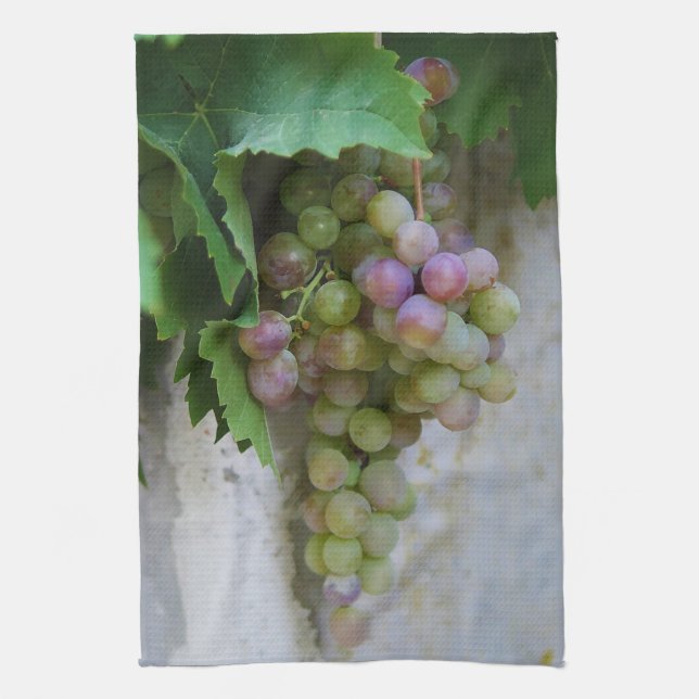 Torchon de cuisine Vignoble Raisins Toscans (Vertical)