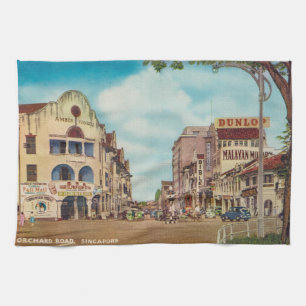 Torchon de cuisine vintage Singapour