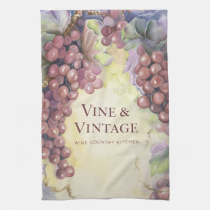 Torchon de luxe aux raisins Vine & Vintage