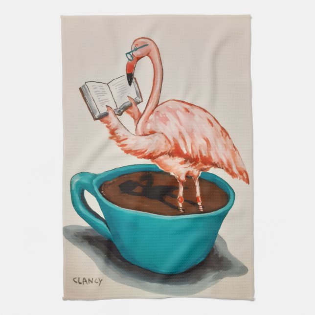 Torchon Flamingo Absurdi-té  (Vertical)