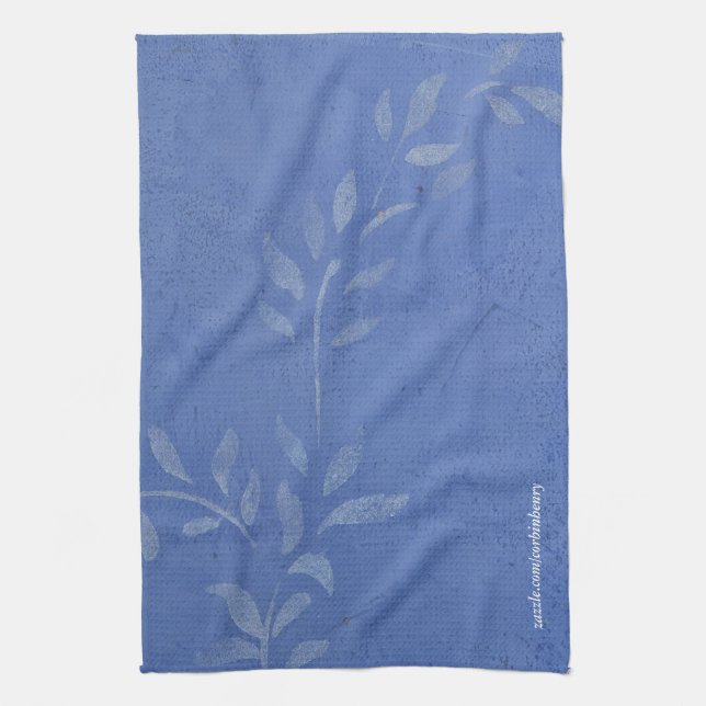 Torchons de cuisine Blue Vine (Vertical)