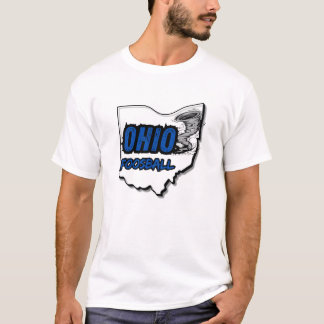 Tornade de football Ohio T-shirt - bleu foncé