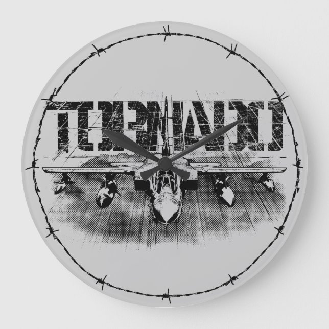 Tornade IDS Round (Grande horloge murale) (Recto)