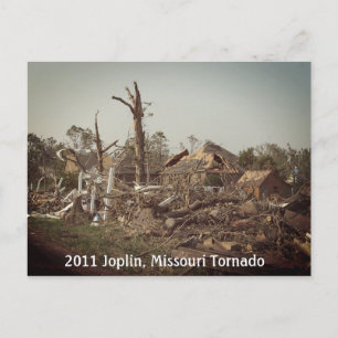 Tornade Joplin 2011 dans Missouri Carte postale